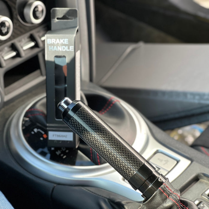 Tomioka Racing Carbon Fiber E-Brake Handle for Subaru BRZ/Scion FR-S/Toyota FT86, GR86 & 2015+ WRX/STi