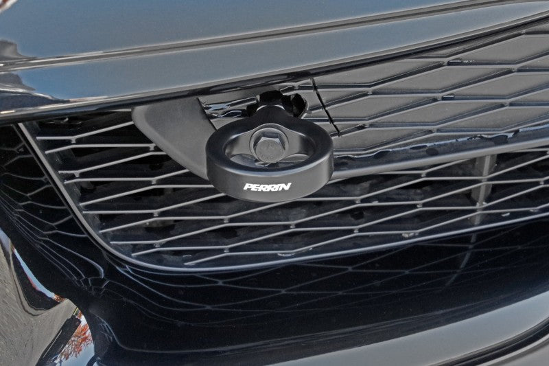 PERRIN 20-25 Toyota Supra Tow Hook Kit (Front) - Black
