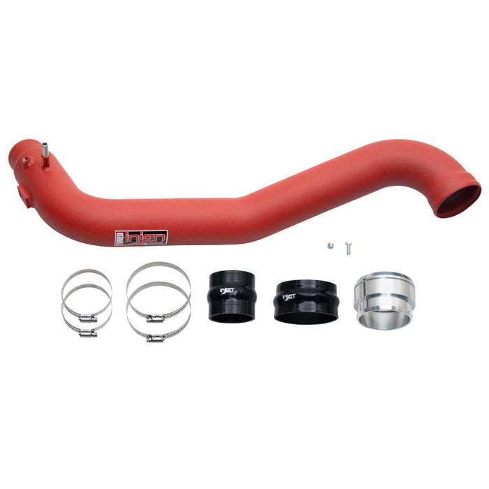 Injen 15-20 Ford F150 2.7L V6 (tt) Aluminum Intercooler Piping Kit - Wrinkle Red