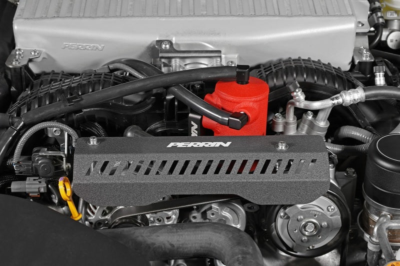 PERRIN 22-24 Subaru WRX Air Oil Separator - Red