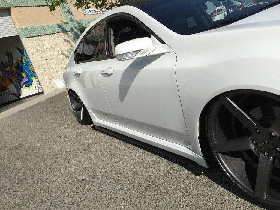2012-2014 Acura TL A-Spec V1 Side Skirt Extensions
