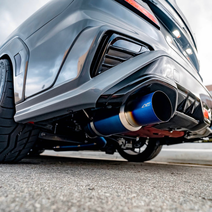 2022-2026 Subaru WRX Titanium AFD F1 Single Exit Exhaust