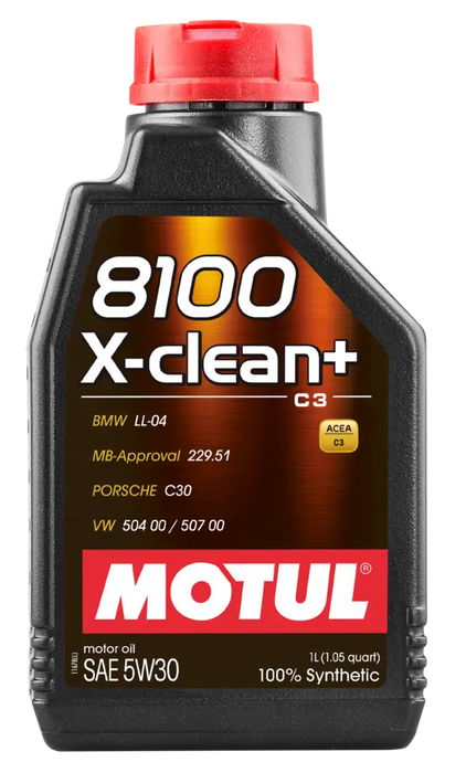 MOTUL 8100 X-CLEAN+ 5W-30 1L 106376