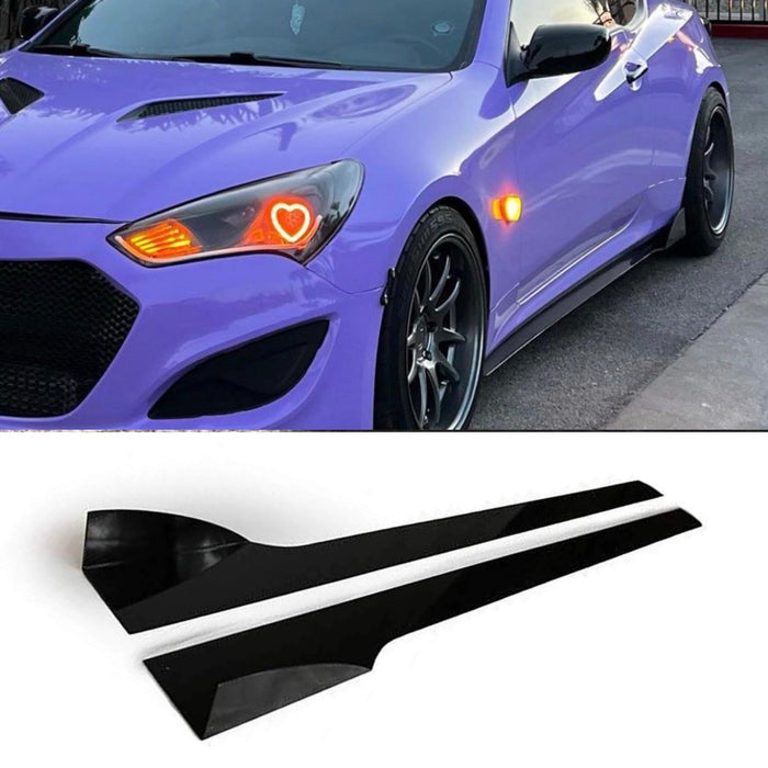 2013-2016 Hyundai Genesis Coupe V2 Side Skirt Extensions