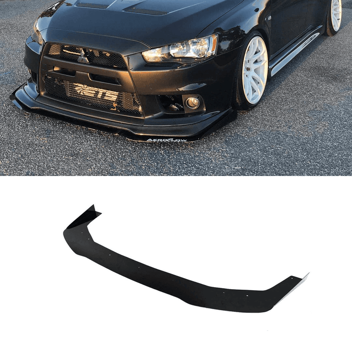 2008-2015 Mitsubishi Evo X V2 Splitter for JDP Lip