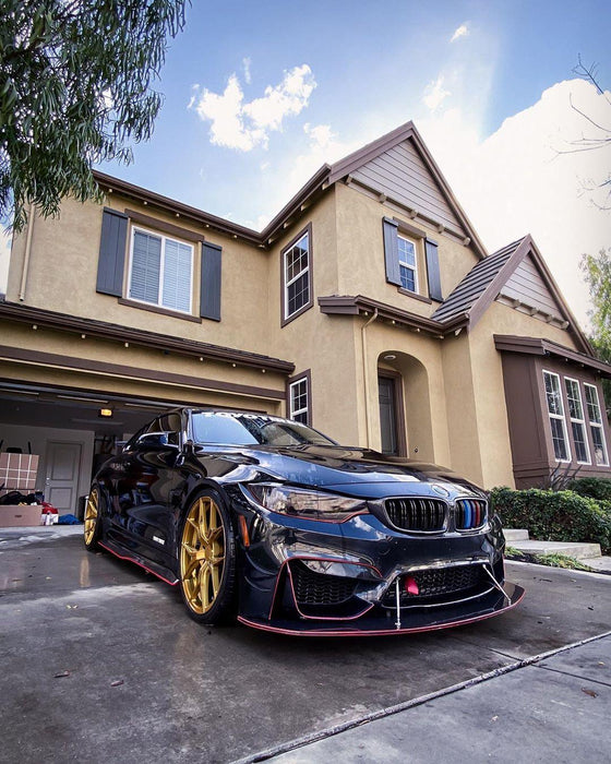 2014-2020 BMW M3/M4 Carbon Fiber Splitter