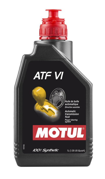 Motul ATF VI 100% Synthetic Automatic Transmission Fluid 105774 1L