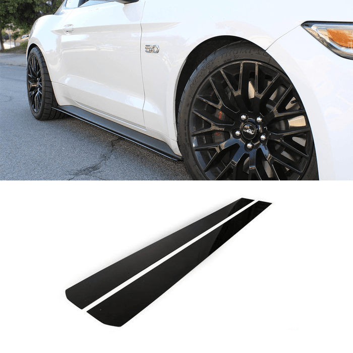 2015-2018 Ford Mustang V1 Side Skirt Extensions