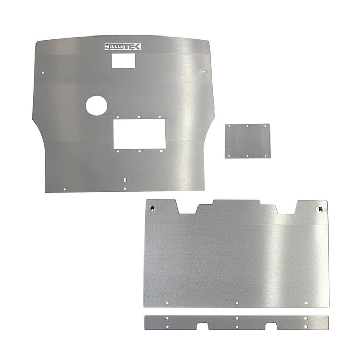 Rallitek Front & Transmission Skid Plates - Fits 10-14 Subaru Outback 2.5i