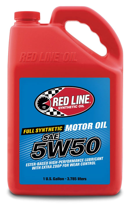 Red Line 5W50 Motor Oil 1 Gal