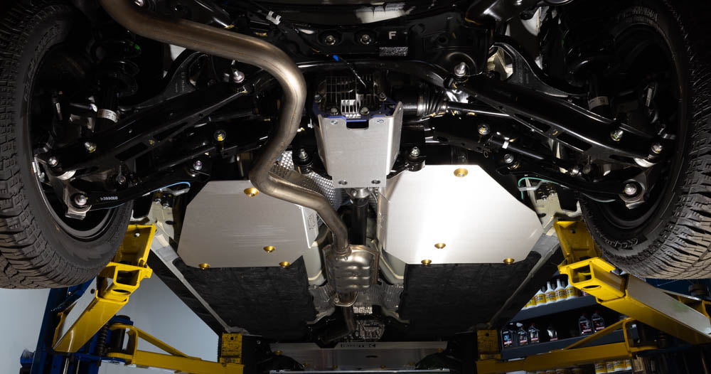 Rallitek Gas Tank Skid Plates - Fits 2024-2025 Subaru Crosstrek Wilderness