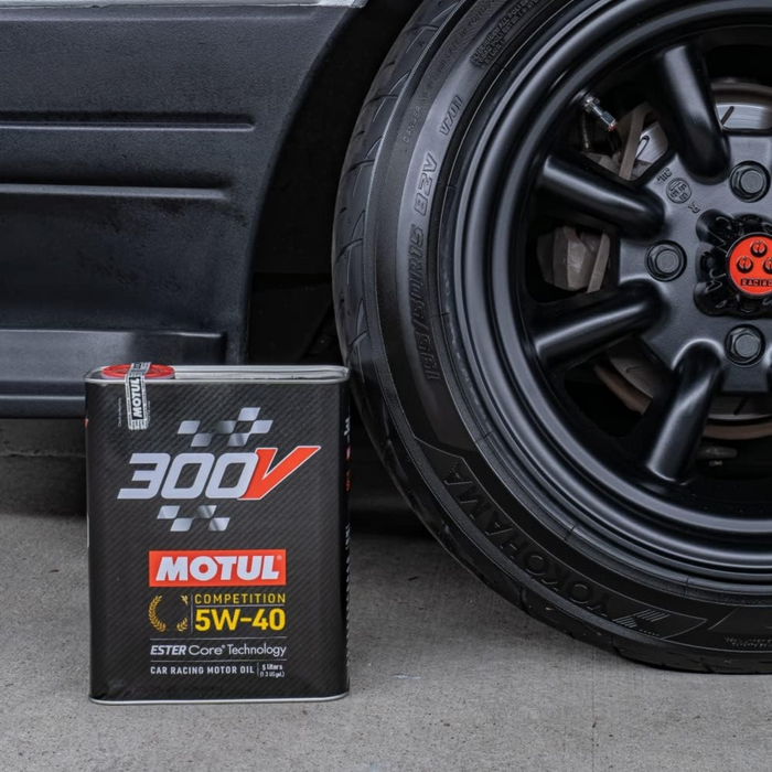 Motul - Olio Motore Per Motociclette 300 V, 4T 4 Tempi, Factory Line Ester Core, 10 W40, 4 Litri - Foto 4