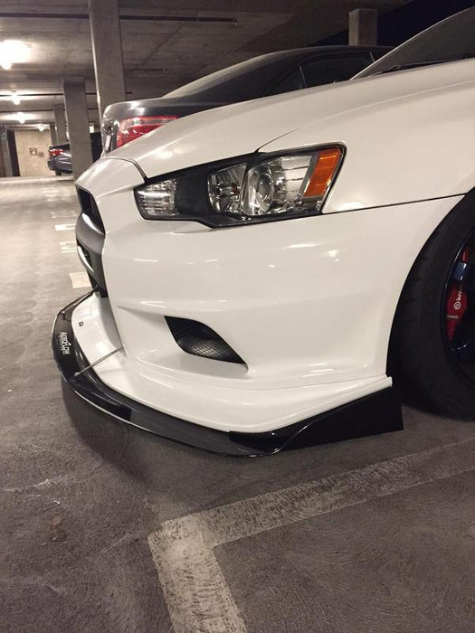 2008-2015 Mitubishi Evo X Splitter (Varis Bumper)