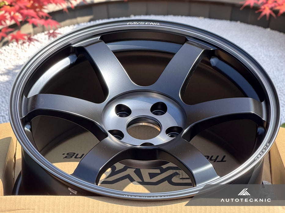 Volk Racing TE37 Saga SL M-Spec 18x9.5 +39 5x114.3 Pressed Black (Set of 4)