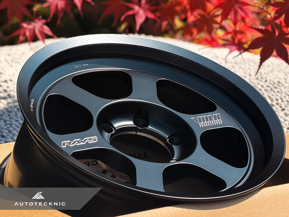 Volk Racing TE37XT Black Shadow LTD 17x8 +20 6x139.7 Matte Translucent Black - 6-Lug Toyota / Lexus Truck (Set of 4)