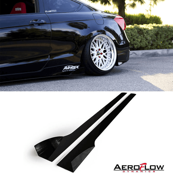 2008-2012 Honda Accord Coupe V2 Side Skirt Extensions