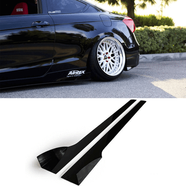 2008-2012 Honda Accord Coupe V2 Side Skirt Extensions