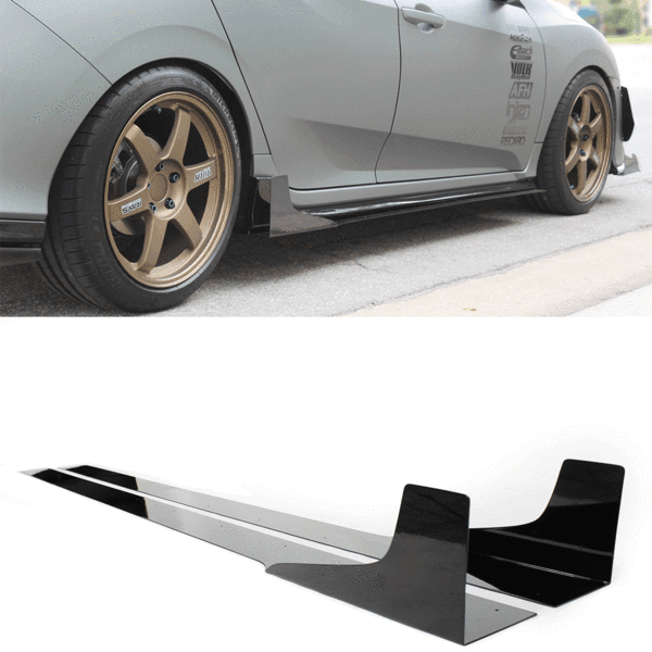 2017-2021 Honda Civic V3 Side Skirt Extension