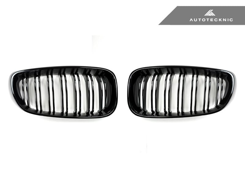 AutoTecknic Replacement Stealth Black Front Grilles - F34 3-Series Gran Turismo