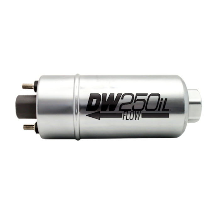 DeatschWerks DW250iL 250 LPH In-Line External Fuel Pump (No Bracket)