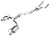 AWE Tuning Audi 2019-2023 C8 A6/A7 3.0T Touring Edition Cat-Back Exhaust- Turn Downs