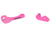 PERRIN 22-26 Subaru WRX / 19-25 Ascent / 20-25 Outback & Legacy Turbo TMIC Bracket - Hyper Pink