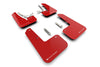 Rally Armor 22-26 VW MK8 Golf GTI/R Red UR Mud Flap w/White Logo