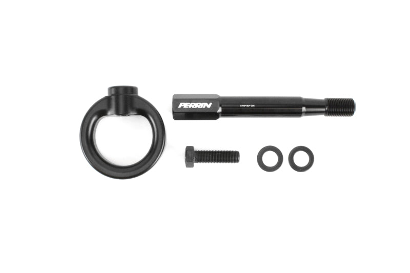 PERRIN 22-25 Subaru WRX / 18-23 Crosstrek Tow Hook Kit (Rear) - Black