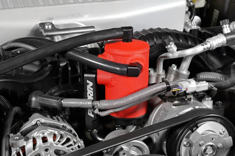 PERRIN 22-24 Subaru WRX Air Oil Separator - Neon Yellow