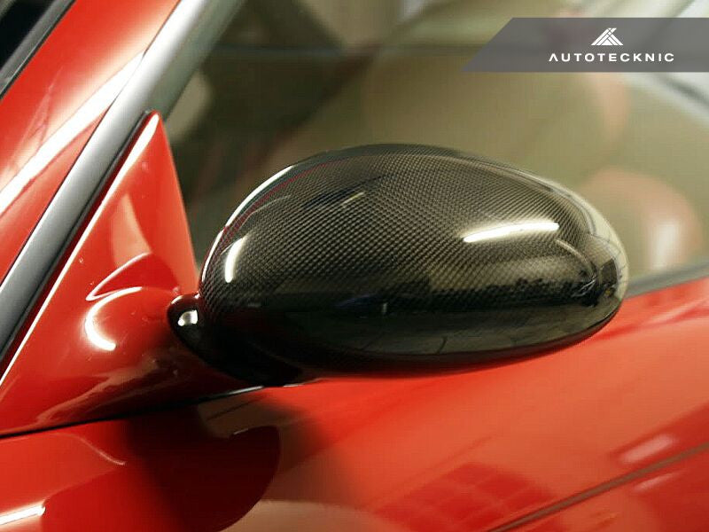 AutoTecknic Replacement Carbon Fiber Mirror Covers - E46 M3
