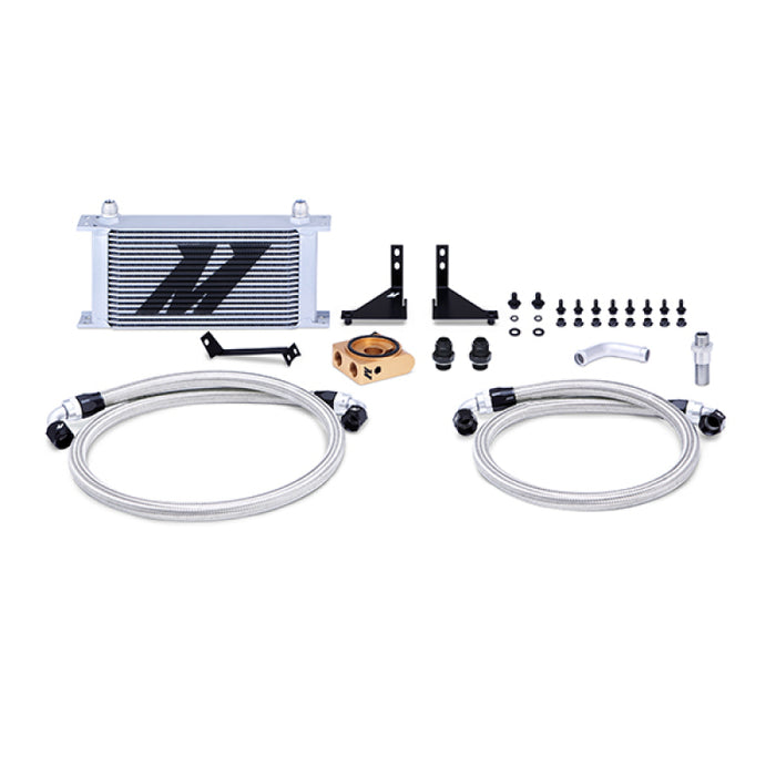 Mishimoto 14-16 Ford Fiesta ST Thermostatic Oil Cooler Kit - Silver