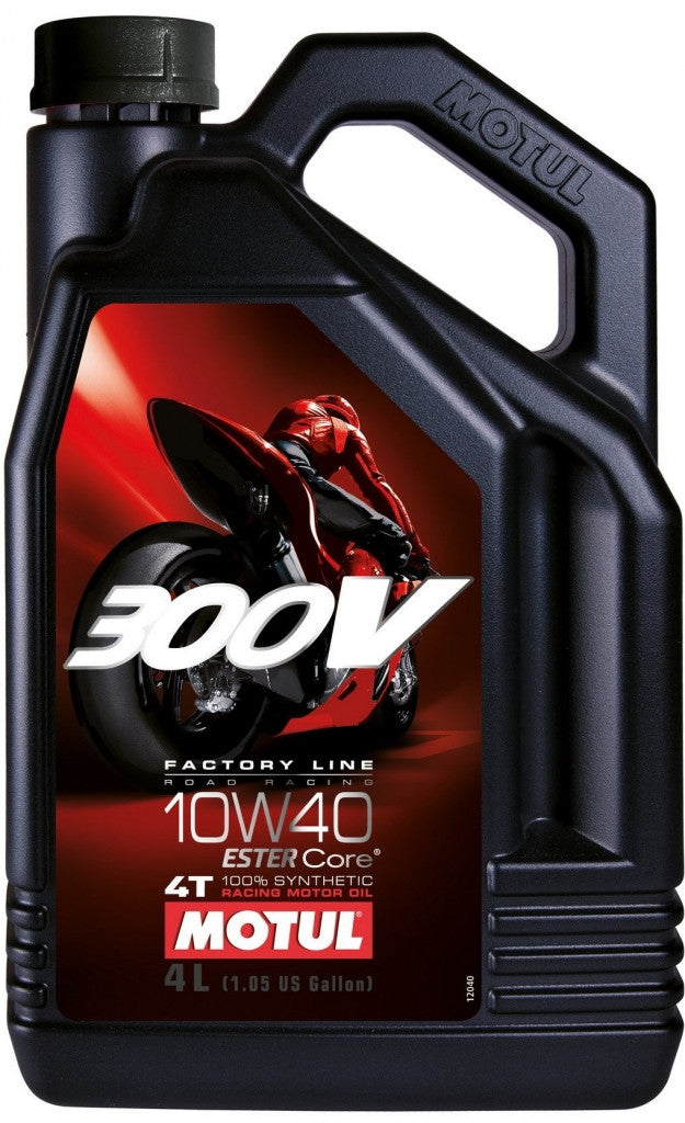 Motul 300V 10w40 Factory Line Road Racing 100% Engine Oil 104121