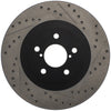 StopTech 02-10 Subaru WRX Slotted & Drilled Right Front Rotor (exc. STi)