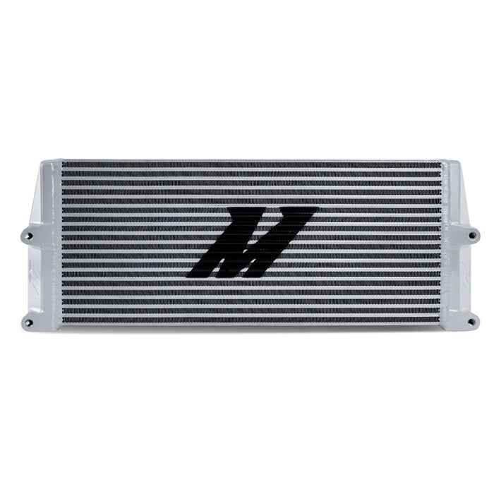 Mishimoto Heavy-Duty Oil Cooler - 17in. Same-Side Outlets - Silver
