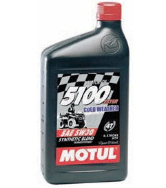 Motul 5100 10w40 ESTER Synthetic Blend 4-Stroke Oil - Gallon (4L)