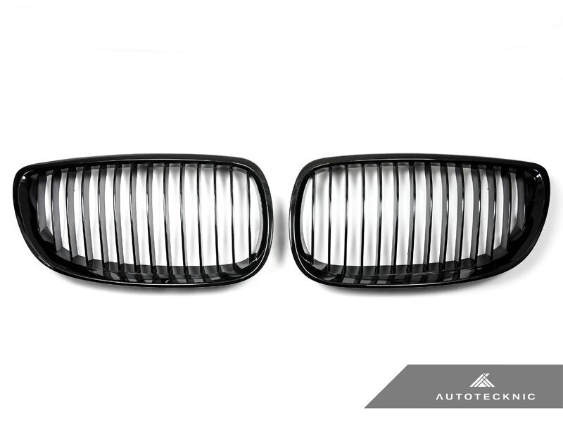 AutoTecknic Replacement Glazing Black Front Grilles - E92/ E93 3-Series Coupe/ Cabrio (including E9X M3)