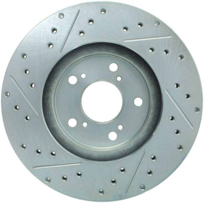 StopTech Select Sport 99-08 Acura TL (STD Caliper) / 01-03 CL Slotted and Drilled Left Front Rotor