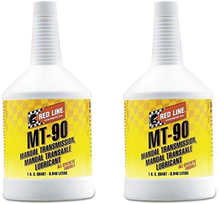 90w gear oil Red Line 50304-2PK Manual Transmission MT 90W Gear Oil