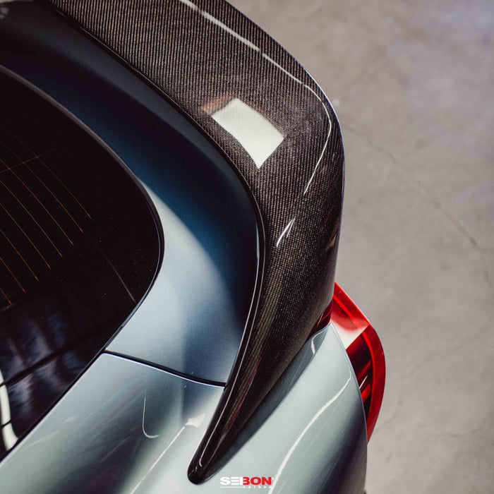 Seibon MB-Style Carbon Fiber Rear Spoiler for 2020+ Toyota GR Supra