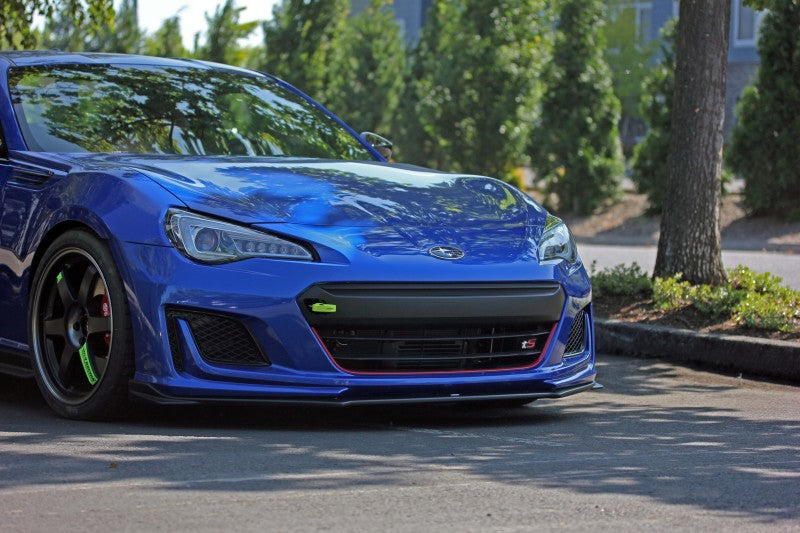 PERRIN 18-21 Subaru WRX & STI / 13-25 BRZ / 17-20 Toyota 86 Tow Hook Kit (Front) - Neon Yellow