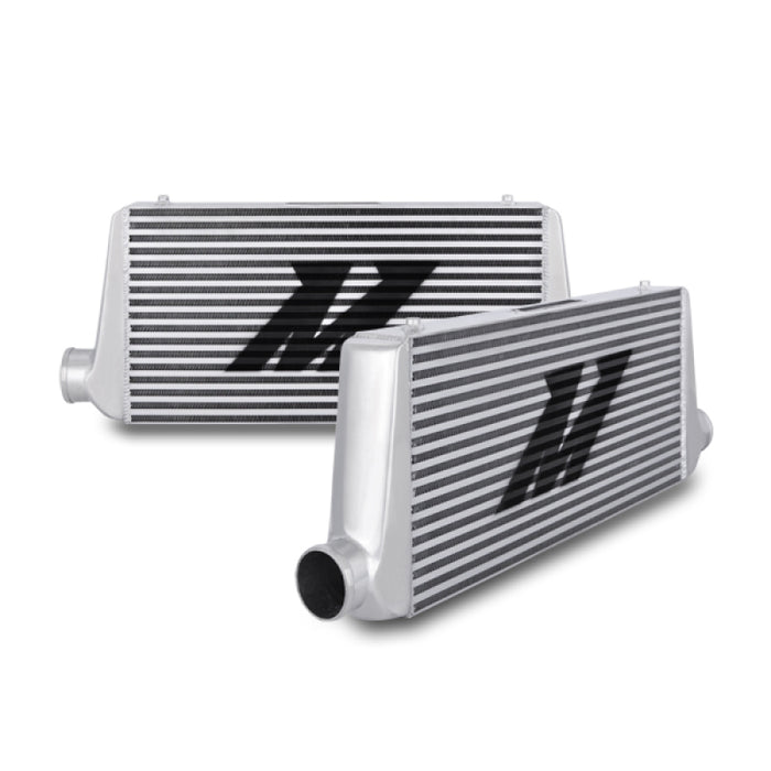 Mishimoto Universal Silver R Line Intercooler Overall Size: 31x12x4 Core Size: 24x12x4 Inlet /Outlet