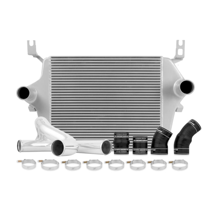 Mishimoto 03-07 Ford 6.0L Powerstroke Intercooler Kit w/ Pipes (Silver)