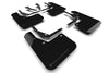 Rally Armor 24-26 Hyundai Kona/Kona EV Black UR Mud Flap w/Grey Logo