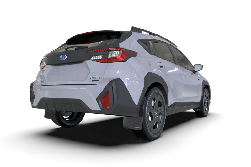 Edo 463 Rally Armor 24-26 Subaru Crosstrek Black UR Mud Flap Red Logo — EDO ...