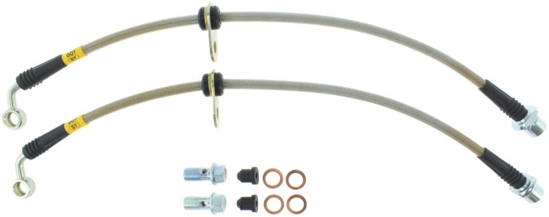 StopTech Stainless Steel Front Brake Lines 98-07 Toyota Land Cruiser