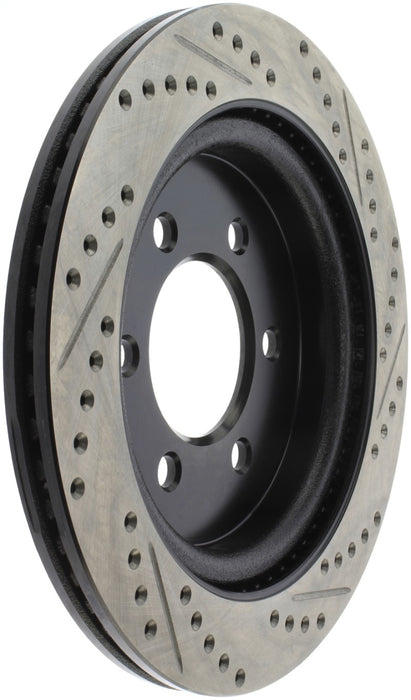 StopTech Slotted & Drilled Sport Brake Rotor - Right Rear