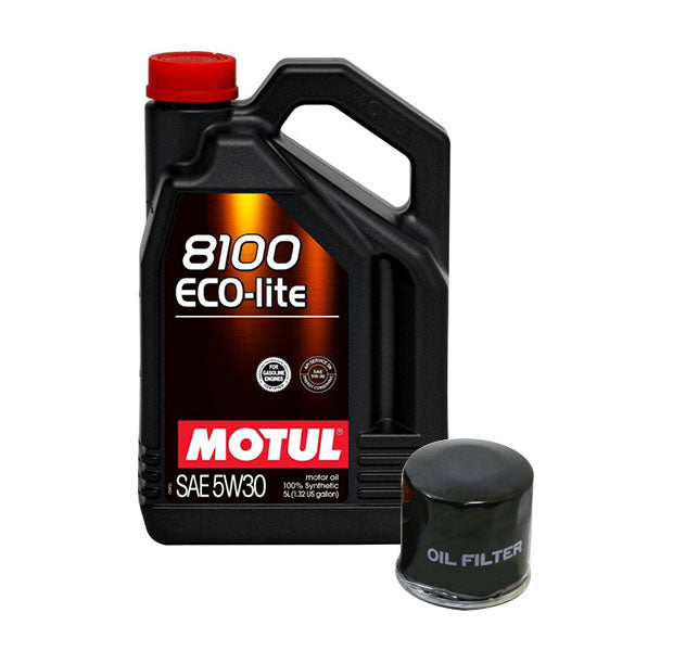MOTUL ECO-LITE 5W30 5L SUBARU OIL CHANGE KIT FOR 2015+ WRX (FA SERIES ENGINES)