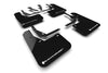 Rally Armor 24-26 Hyundai Kona/Kona EV Black UR Mud Flap w/White Logo