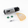 DeatschWerks DW65C 265 LPH Compact Fuel Pump Kit with Mounting Clips for WRX STI Legacy GT GTO
