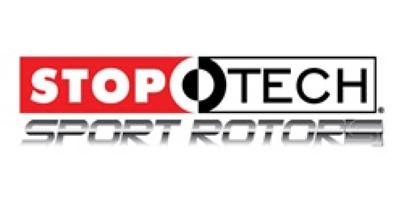 StopTech 04-10 Mazda3 Slotted & Drilled Left Rear Rotor